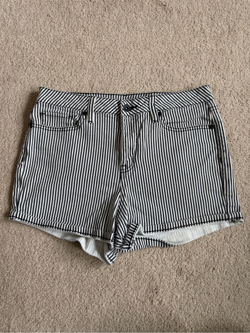 Blackheart Striped Shorts